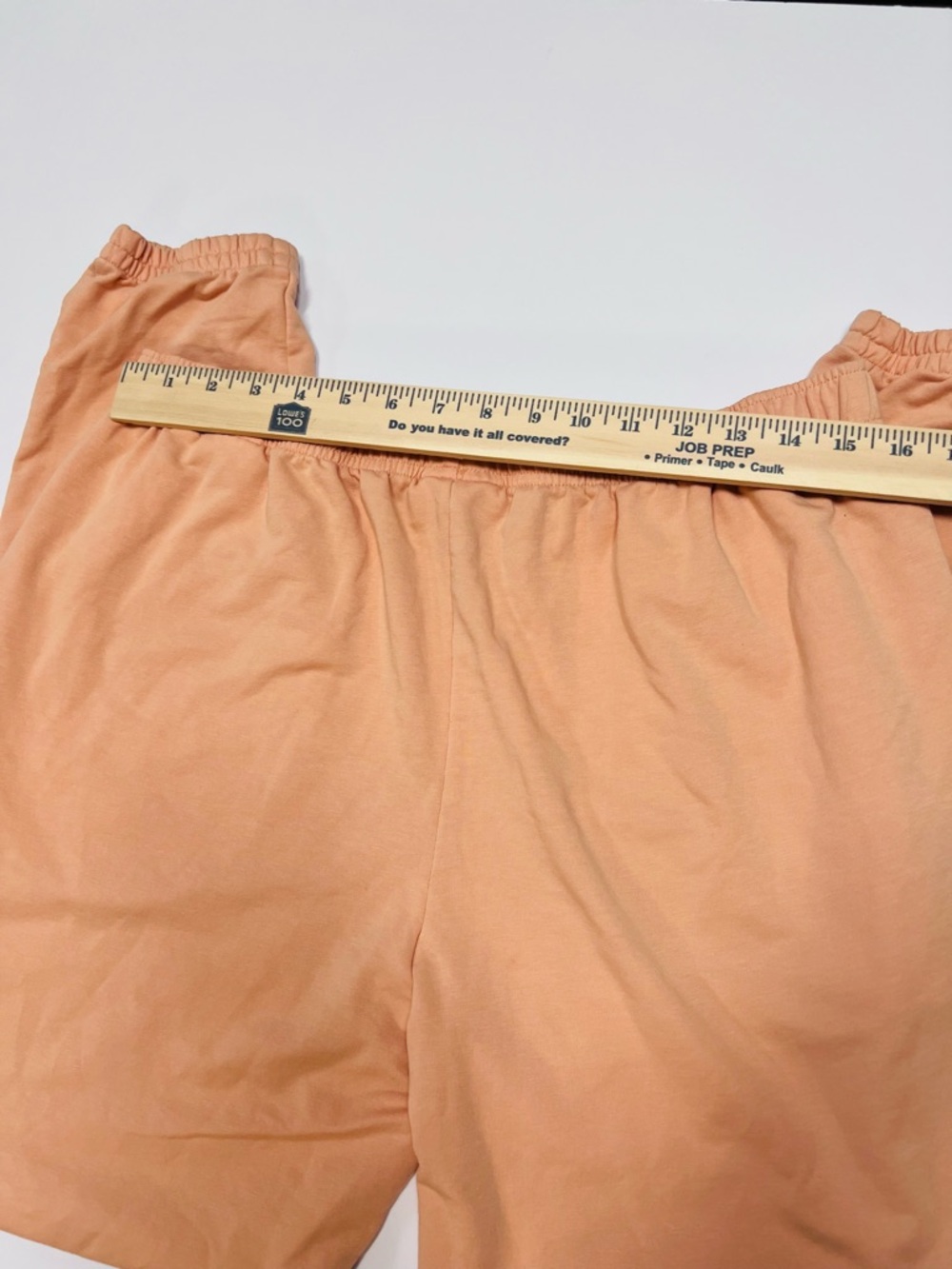 Lacoste Peach Lounge Pants Joggers Elastic Waist Logo Size L - Picture 9 of 11